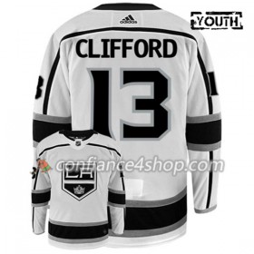 Adidas Maillot de Hockey Los Angeles Kings KYLE CLIFFORD 13 Blanc Authentic - Enfant